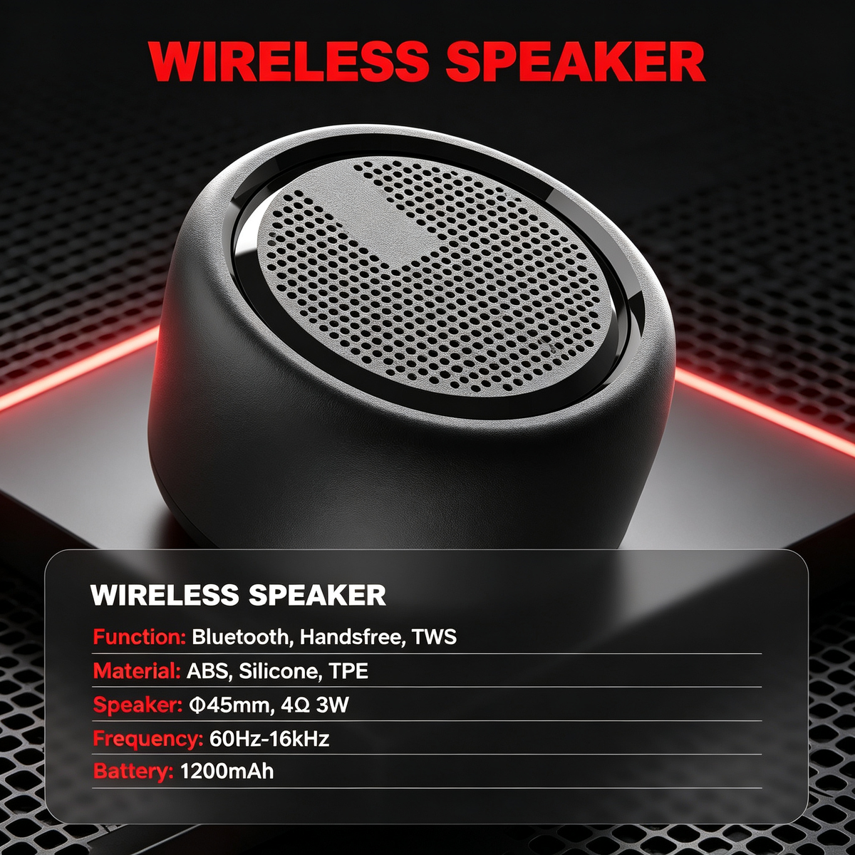 Portable Wireless Speaker