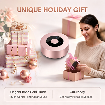 Rose Gold Touch Control Speaker