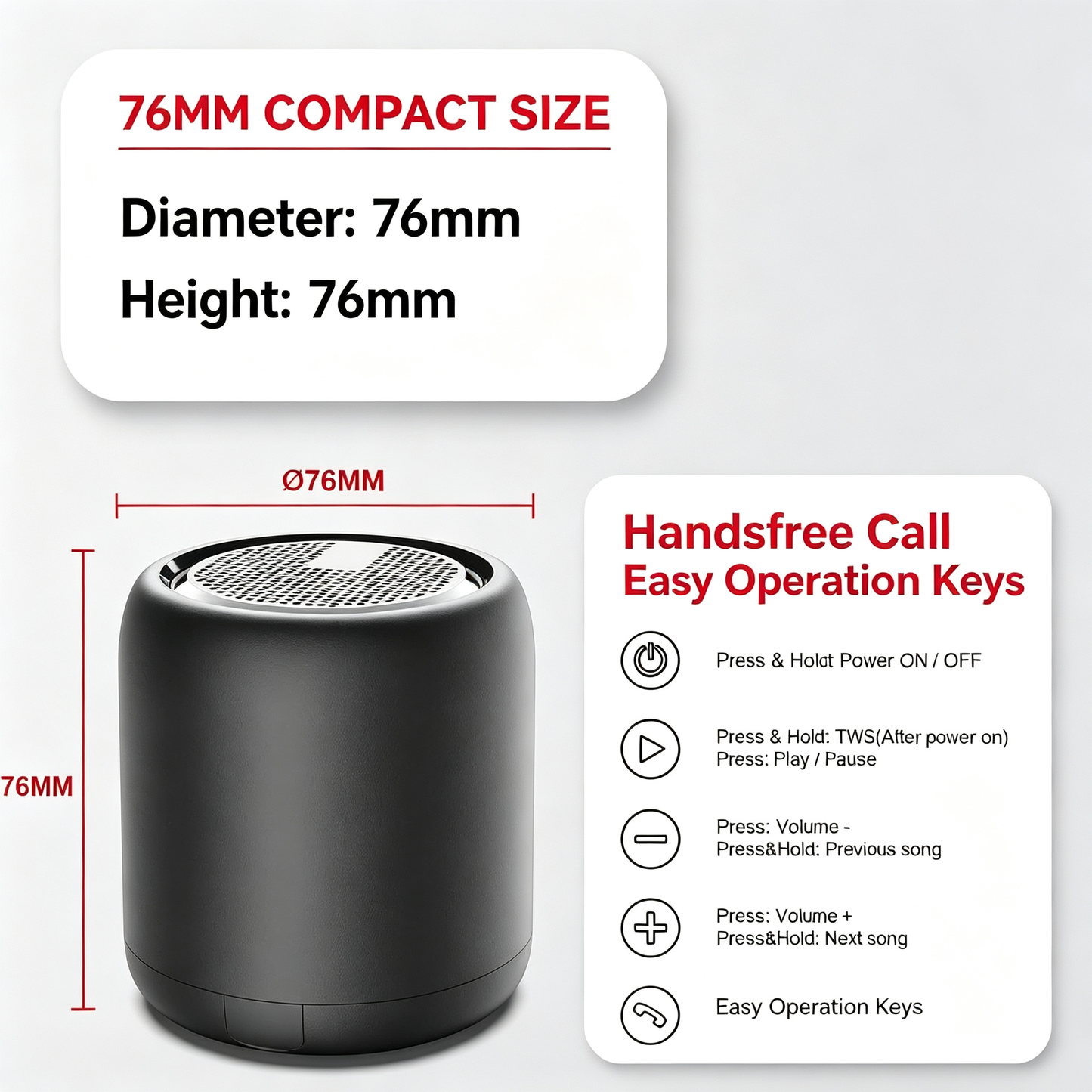 Portable Wireless Speaker