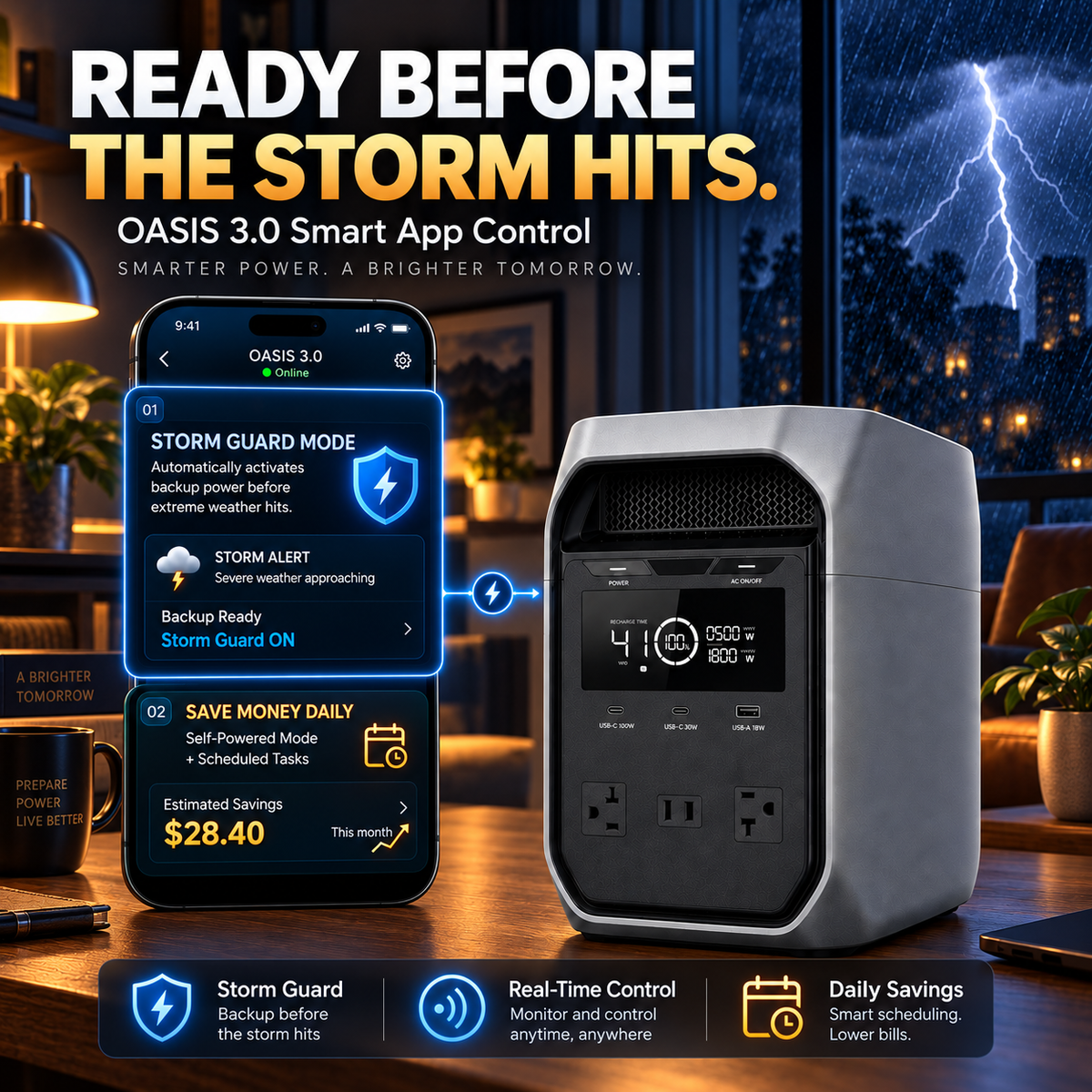 1024Wh Portable Power Station