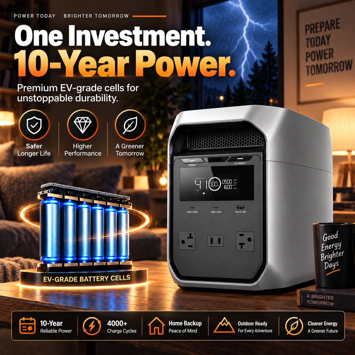 1024Wh Portable Power Station